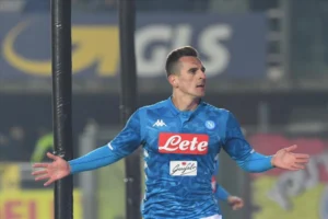 Milik coppa italia