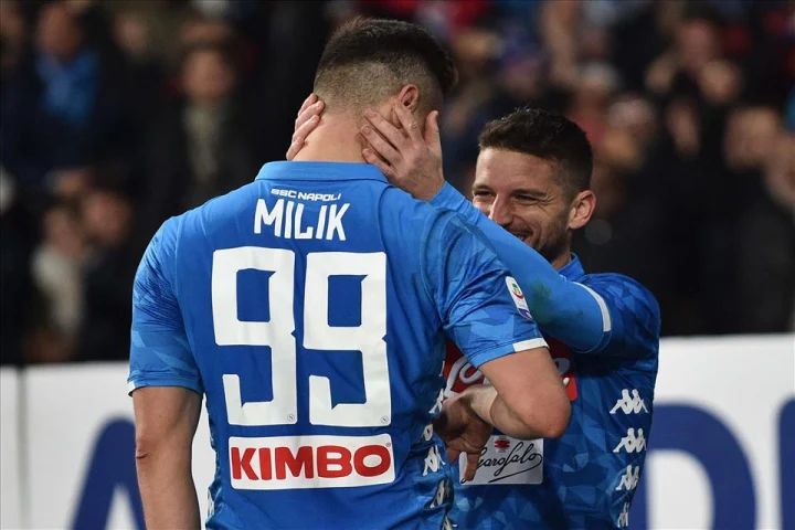 Napoli gol ultimo quarto d'ora