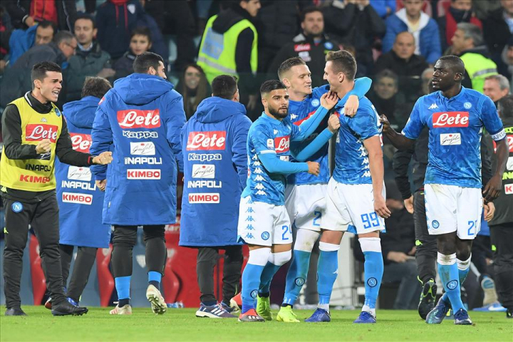 Milik: «Ancelotti ha detto che dovevo calciare io» Milik: «Ancelotti ha detto che dovevo calciare io»