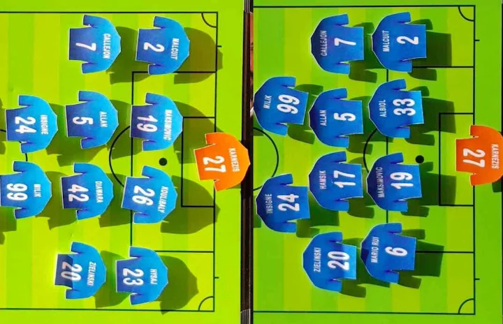 fformazione napoli-frosinone