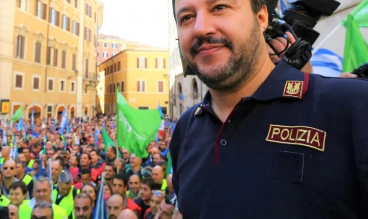 Salvini ultras poliziotti