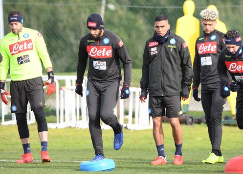 CorSport: migliorano Allan e Ghoulam. Da lunedì torneranno ad allenarsi in gruppo