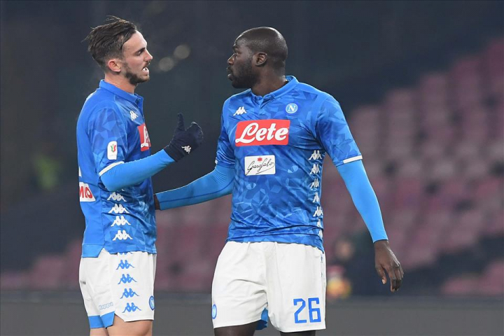 CorSport: sondaggio telefonico del Psg con De Laurentiis per Fabian e Koulibaly