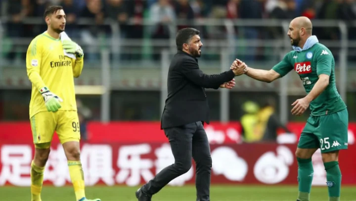 Gattuso elogia Reina