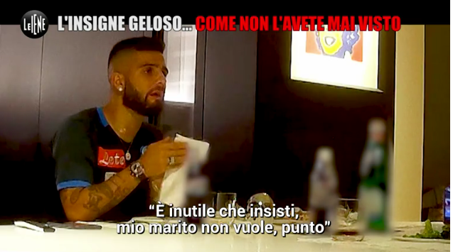 “L’Insigne geloso”. Lorenzo vittima di uno scherzo de “Le Iene” “L’Insigne geloso”. Lorenzo vittima di uno scherzo de “Le Iene”