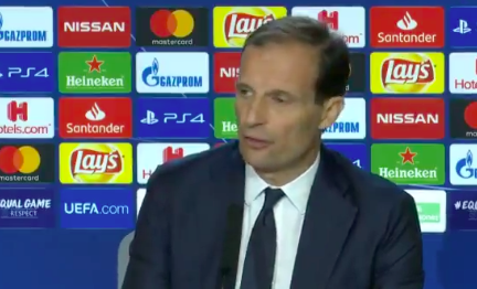 Allegri: «a Bologna vittoria importante, a Napoli almeno con 13 punti di vantaggio»