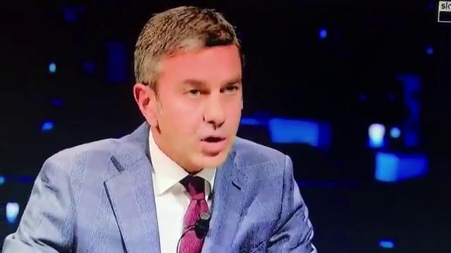 Costacurta: «Mai sentito Ancelotti attaccare i giocatori». Caressa: «Come se si fosse sentito tradito»