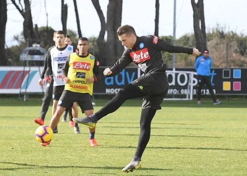 Allenamento Napoli