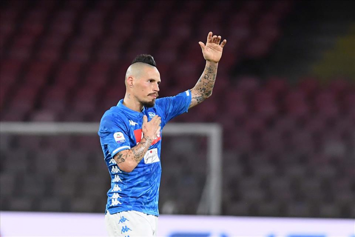 Non c’era Napoli all’ultima di Hamsik, Napoli non esiste