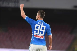 Napoli Milik centravanti