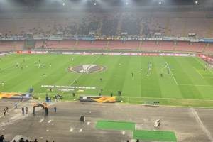 Proseguono i lavori al San Paolo. Si smantellano i sediolini degli anelli inferiori item-thumbnail