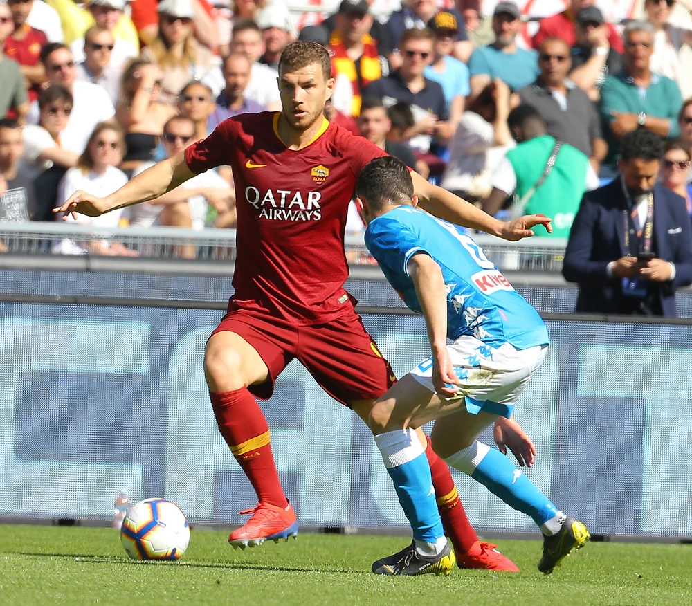 l'esclusione di dzeko