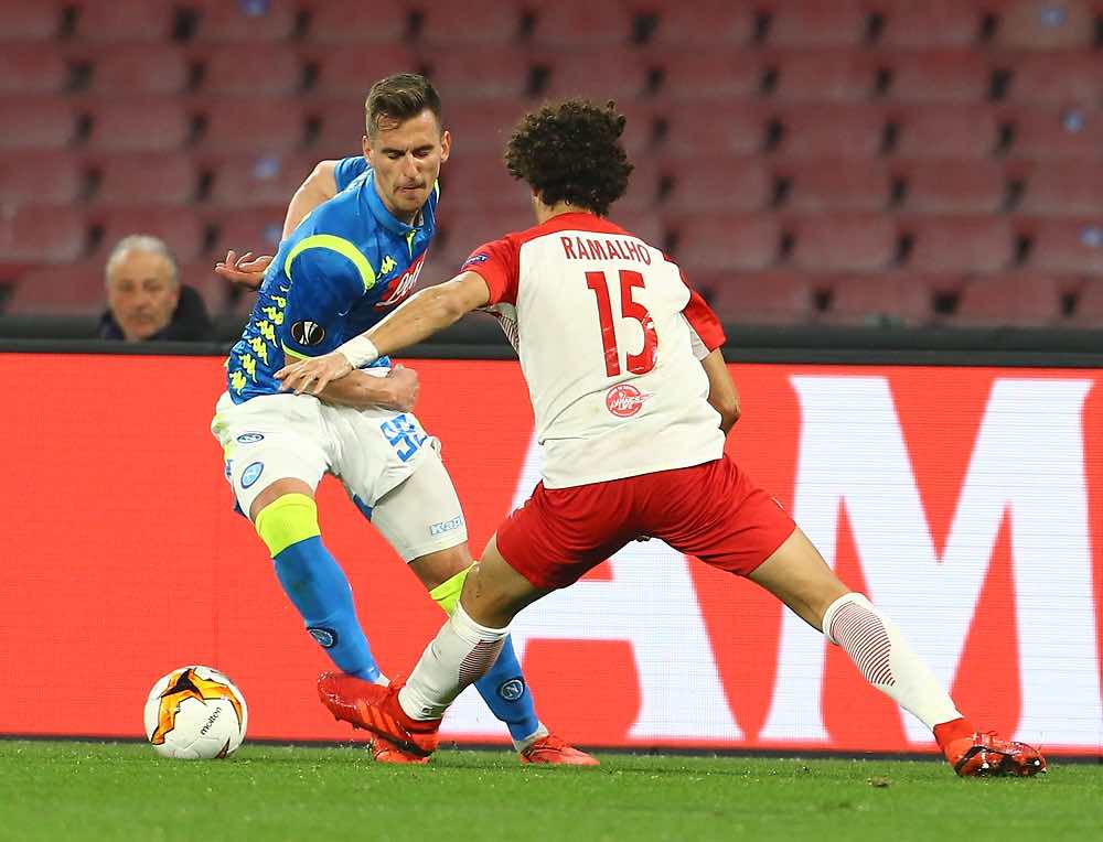 Il Napoli si qualifica per la quinta volta ai quarti di finale di una competizione europea Il Napoli si qualifica per la quinta volta ai quarti di finale di una competizione europea