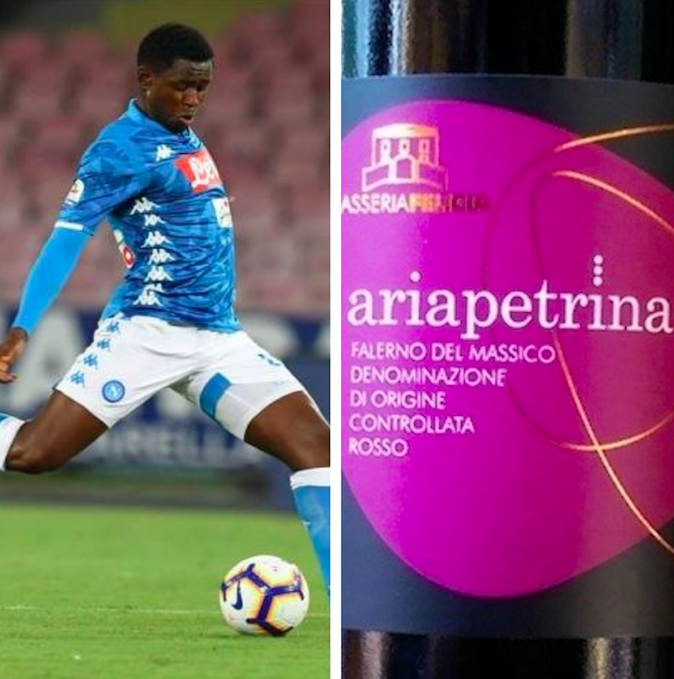 Diawara e l’Ariapetrina il vino gioviale e sbarazzino in terra di Falerno