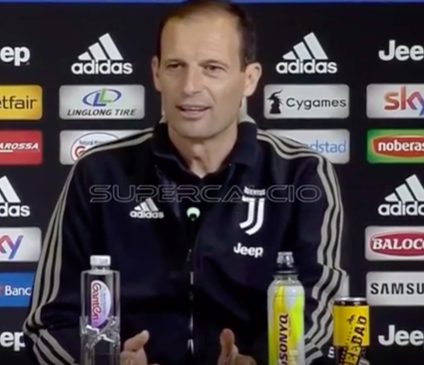 Allegri: «Kean? Bonucci si è espresso male. Lui deve tenere i piedi per terra» Allegri: «Kean? Bonucci si è espresso male. Lui deve tenere i piedi per terra»