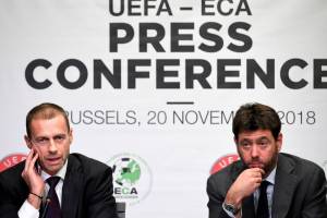 La Bild: «Agnelli, piano esplosivo per il calcio europeo». La Bundesliga si ribella alla Superlega (in Italia silenzio) item-thumbnail