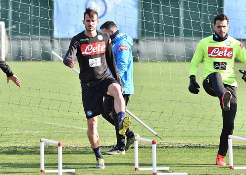 Napoli, Insigne e Fabian Ruiz sono tornati in gruppo Napoli, Insigne e Fabian Ruiz sono tornati in gruppo