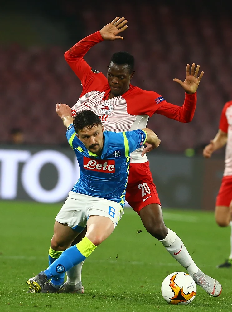 Napoli Salisburgo Mario Rui