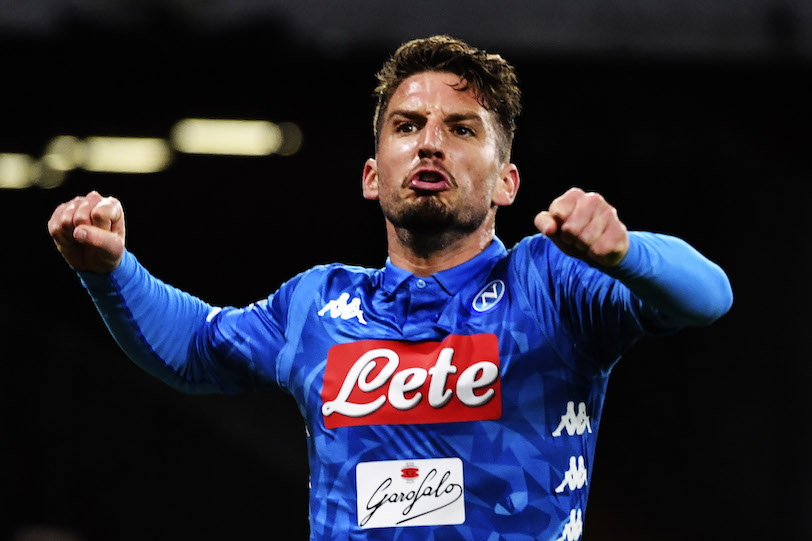 Dries Mertens raggiunge Cavani a quota 104 gol nel Napoli Dries Mertens raggiunge Cavani a quota 104 gol nel Napoli