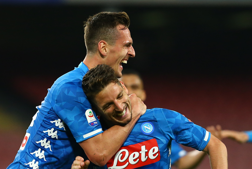 Milik racconta l’allegria del Napoli: «Mertens porta sempre regali»