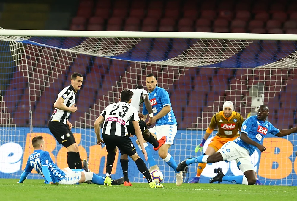 statistiche napoli-udinese
