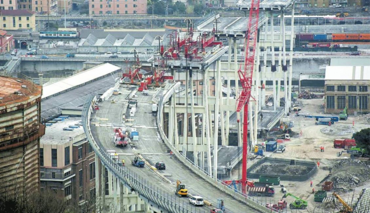 Ponte Morandi. Nuove analisi sul rischio amianto prima dell’esplosione della Pila 8