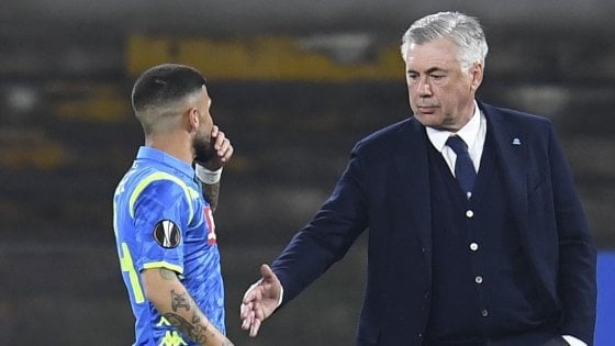 De Laurentiis: “Insigne e Ancelotti restano. Il mercato? In attacco abbiamo l’ira di Dio”