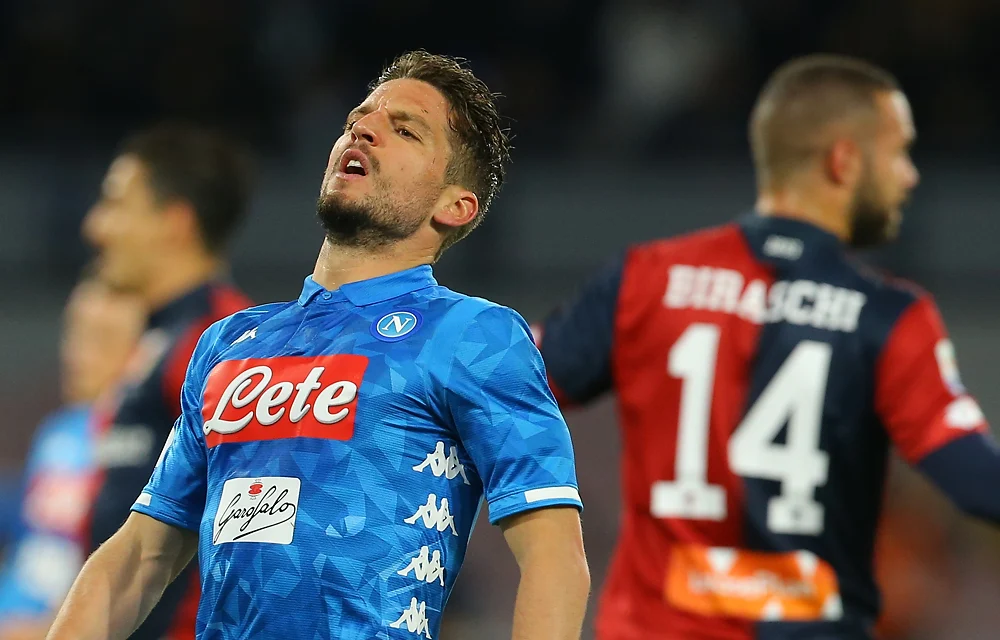 Il Napoli non ha struttura tattica