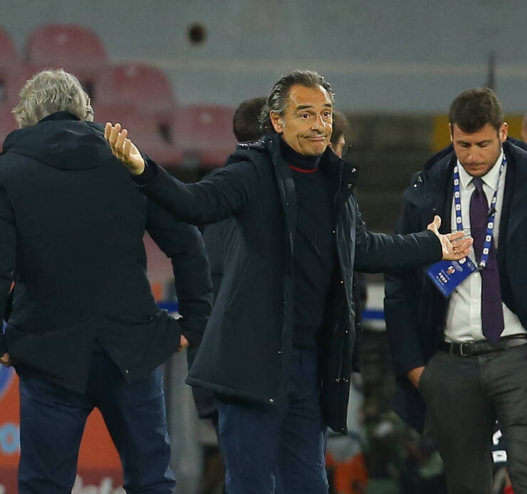 Prandelli: «Quando mi voglio divertire guardo il Napoli. È la migliore squadra in Italia e in Europa»