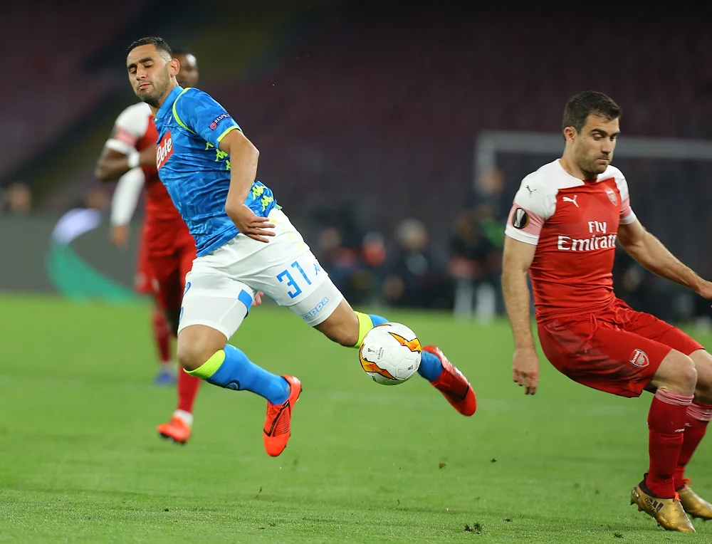 il napoli trattiene ghoulam