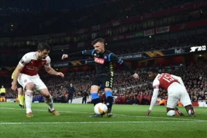 gazzetta arsenal-napoli sarri ancelotti
