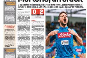 Il record di Mertens sulla stampa estera. Koulibaly gioiello del Napoli item-thumbnail