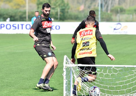 Albiol torna ad allenarsi in gruppo Albiol torna ad allenarsi in gruppo