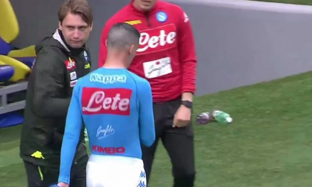 vergogna tifosi maglia callejon