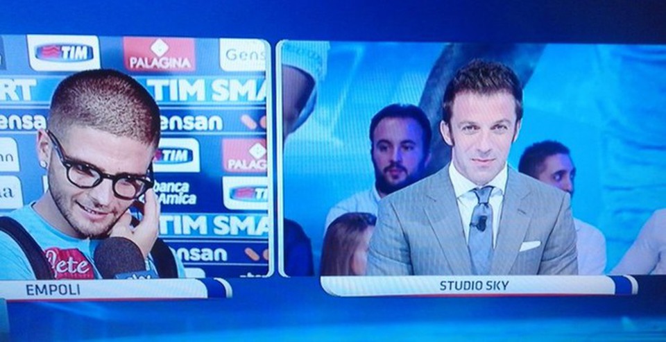 Insigne: è per amore del club che si ammainano le bandiere, Del Piero e la Juve insegnano Insigne: è per amore del club che si ammainano le bandiere, Del Piero e la Juve insegnano