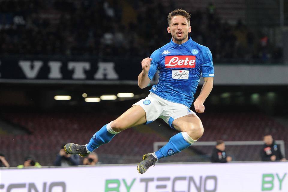 Mertens entra nella storia del Napoli anche grazie alla complicità di  Sportiello