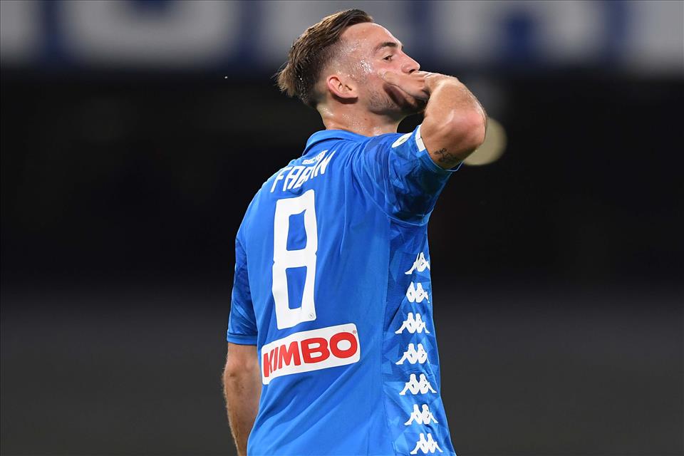 Sky: formazione Napoli-Inter, Fabian Ruiz non ce la fa