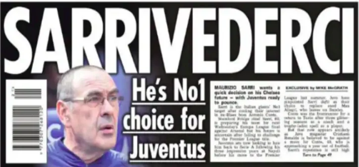 sarri alla Juve
