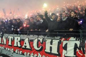 Coppa Italia: In arrivo ultrà dell’Eintracht a Roma gemellati con gli atalantini item-thumbnail