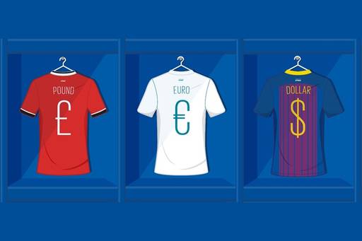 Il Real Madrid è il club europeo che vale di più. Napoli 18esimo (+10%) Il Real Madrid è il club europeo che vale di più. Napoli 18esimo (+10%)