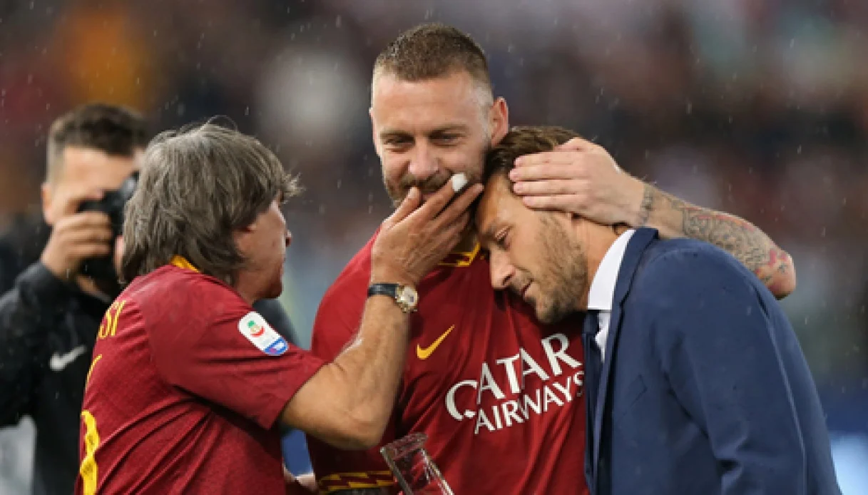 de rossi repubblica roma totti