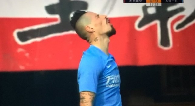 VIDEO – Il primo gol in Cina di Hamsik dissipa le preoccupazioni dell’ex capitano