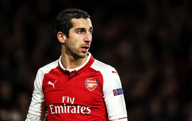 Mkhitaryan arsenal europa league