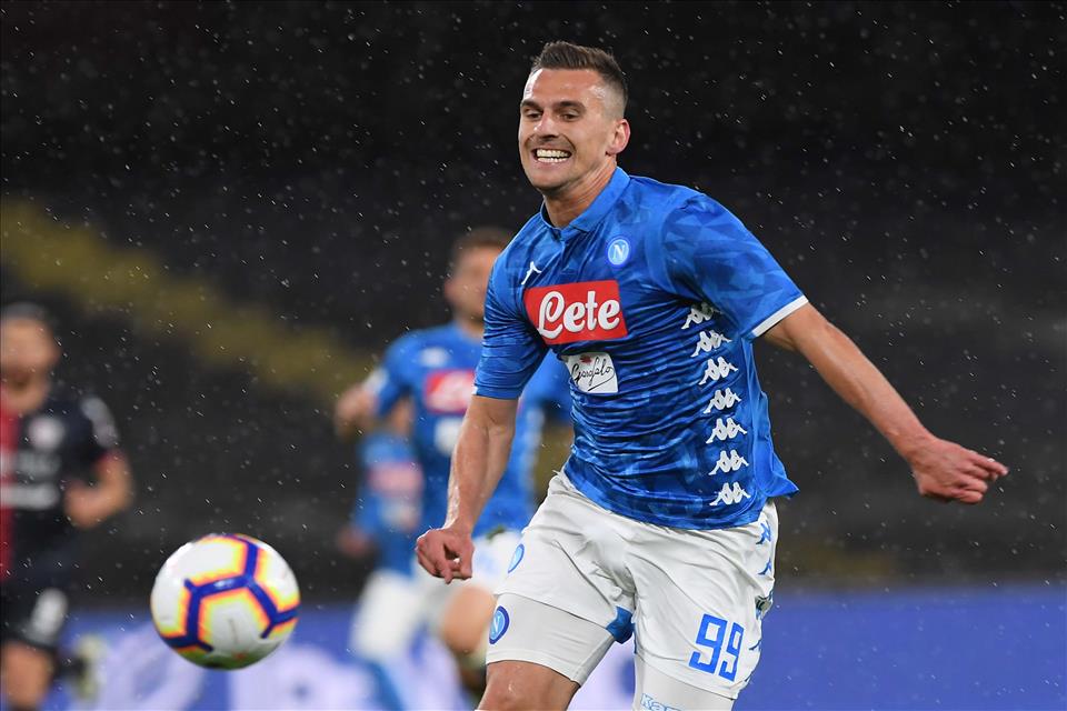 Report allenamento Napoli, Milik ancora in palestra