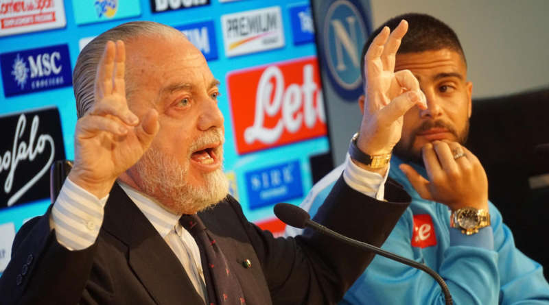 De Laurentiis: «James? Il Real decida se tenersi uno scontento o mandarlo in prestito»