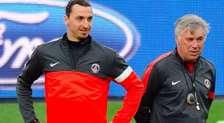 Ibrahimovic nello spogliatoio dell'Hammarby