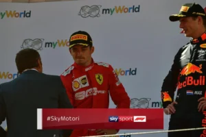 Leclerc Verstappen