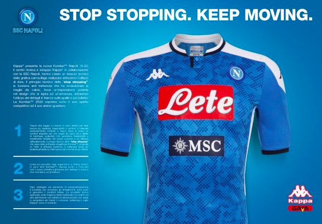 CorSport: Tutte le novità della Kombat 2020, la nuova maglia del Napoli