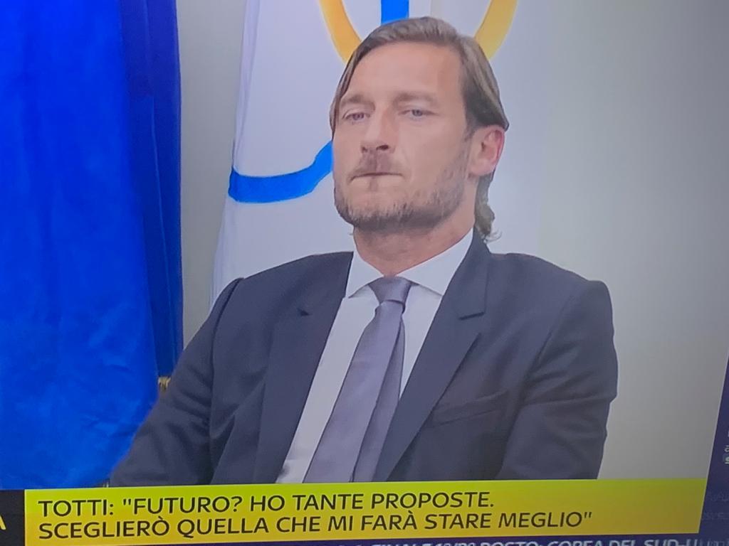 Totti: «Non è stata colpa mia decidere di lasciare la Roma, mi tenevano fuori da tutto»