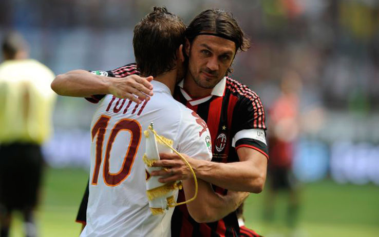 Totti, Maldini: una bandiera come dirigente vuol dire stipendiare Dorian Gray